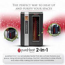 PureHeat 2-in-1 Electric Space Heater And Air Purifier