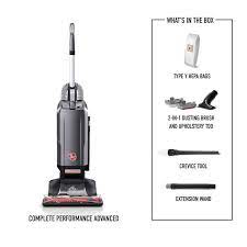Hoover Complete Performance Bagged Upright Vacuum UH30601
